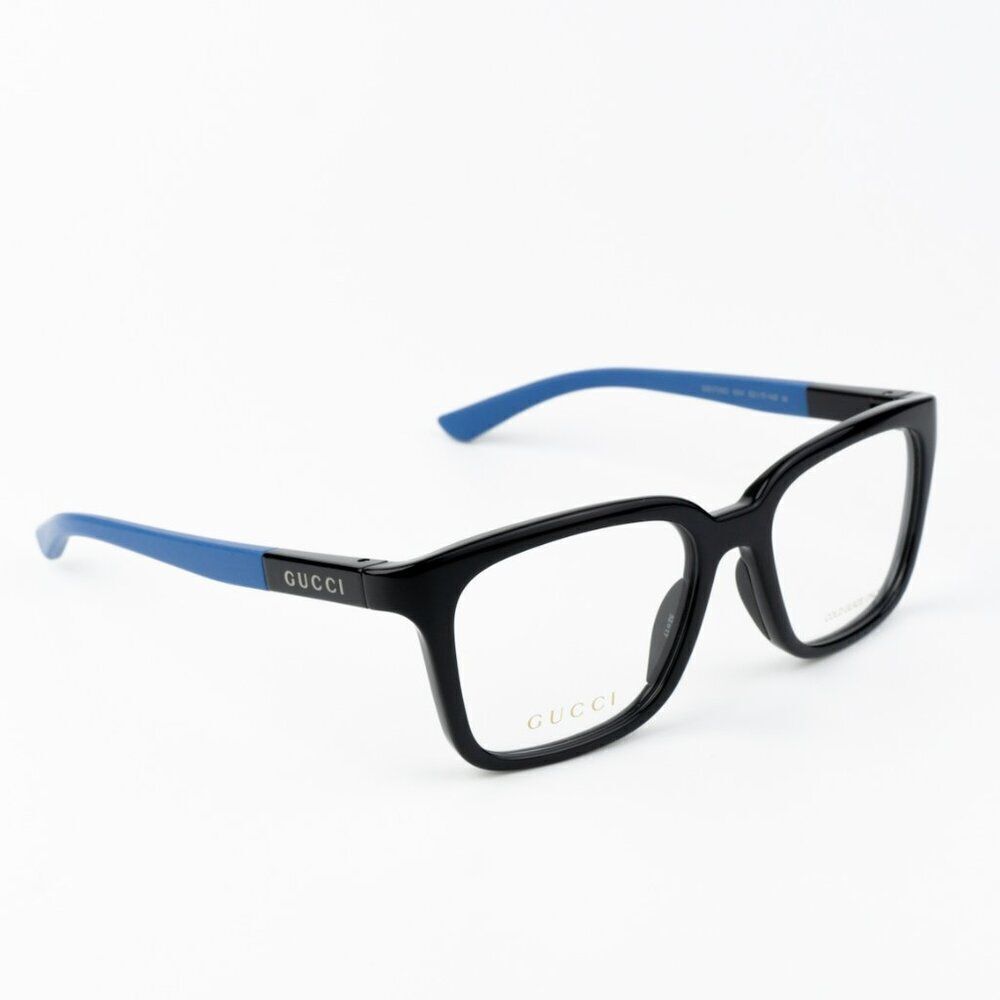 SALE! NEW Gucci GG1738O 004 Black Blue Unisex Square Eyeglasses GG 1738O